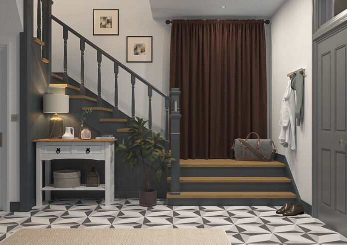 Maurice, Chocolate - Made to Measure Curtains - Image 7